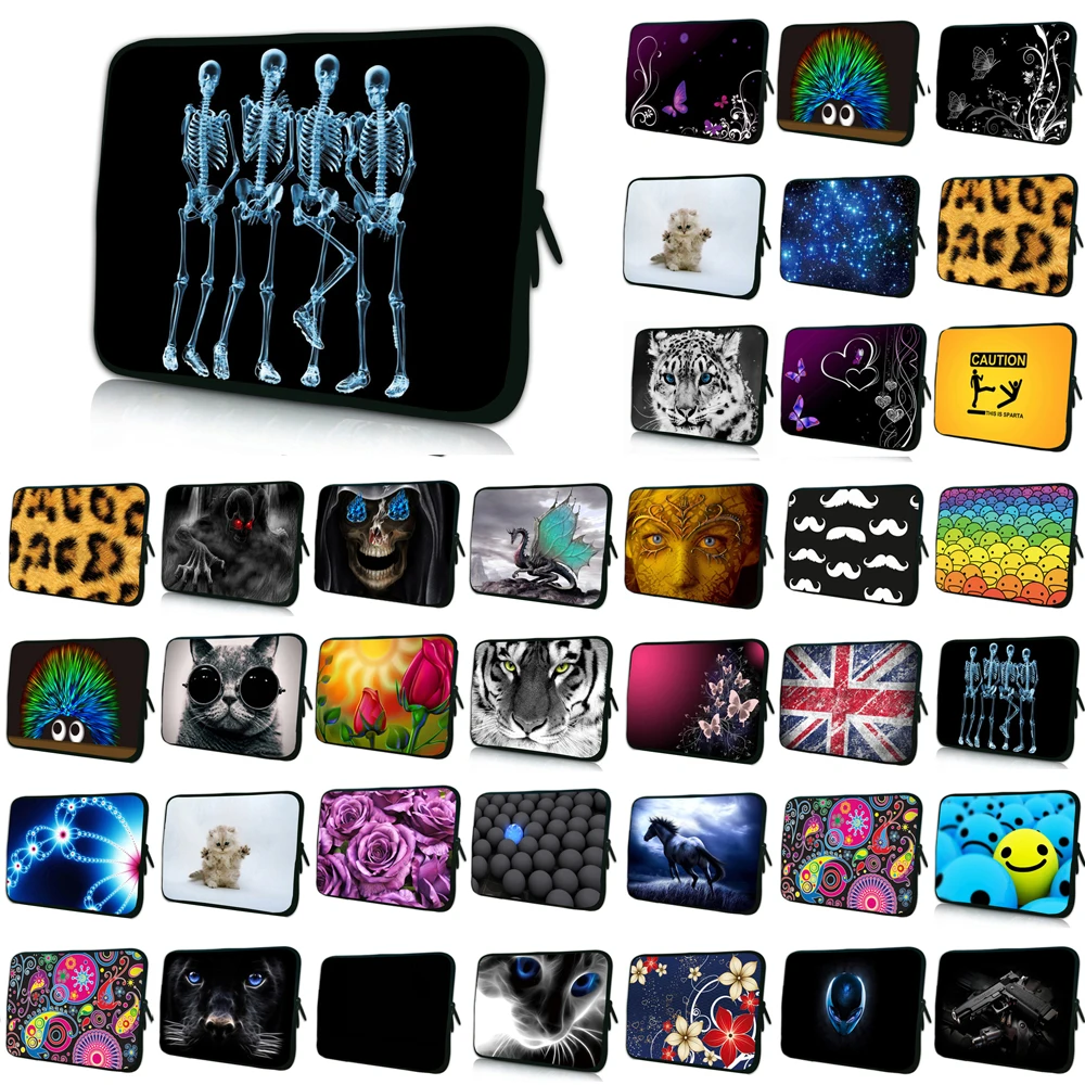 7 "Tablet Netbook Custodie Interne 12 13 14 15 15.6 17 Notebook Chromebook Funda Fashion Laptop Bags Bolso Tablet Pouch Pc Valigetta