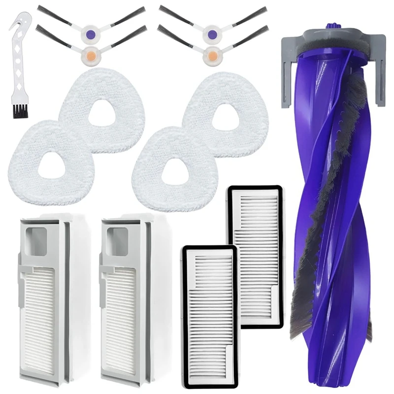 

Аксессуары для Narwal Freo X Ultra / J4 / J4 Lite, основная боковая щетка, Фильтры Hepa, мешки для швабры, тканевые сменные детали