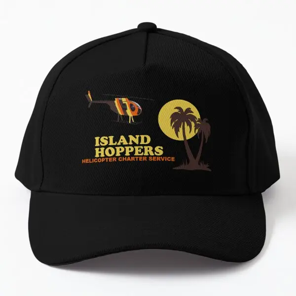 

Island Hoppers Baseball Cap Hat Casual Sun Solid Color Sport Czapka Snapback Women Casquette Black Fish Summer Hip Hop Printed