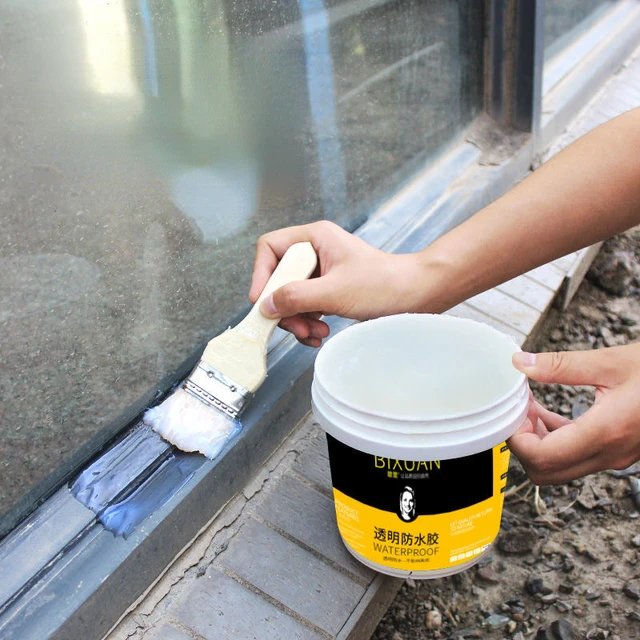Colle transparente étanche pour toit et mur extérieur, matériau de  réparation de fuite, revêtement imperméable sans brique HOHOBrick -  AliExpress