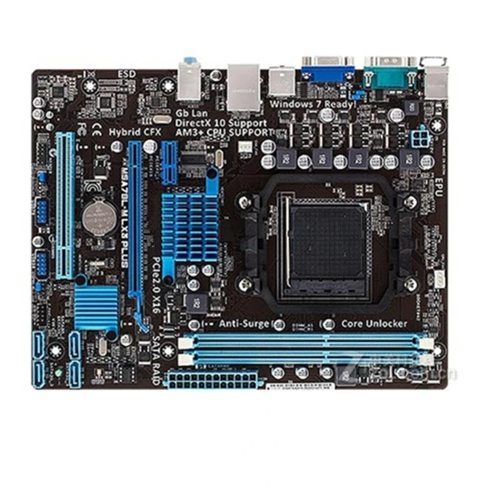 Материнская плата для настольного компьютера Asus M5A78L-M LX3 PLUS 760G 780L Socket AM3 + DDR3 16G Micro ATX