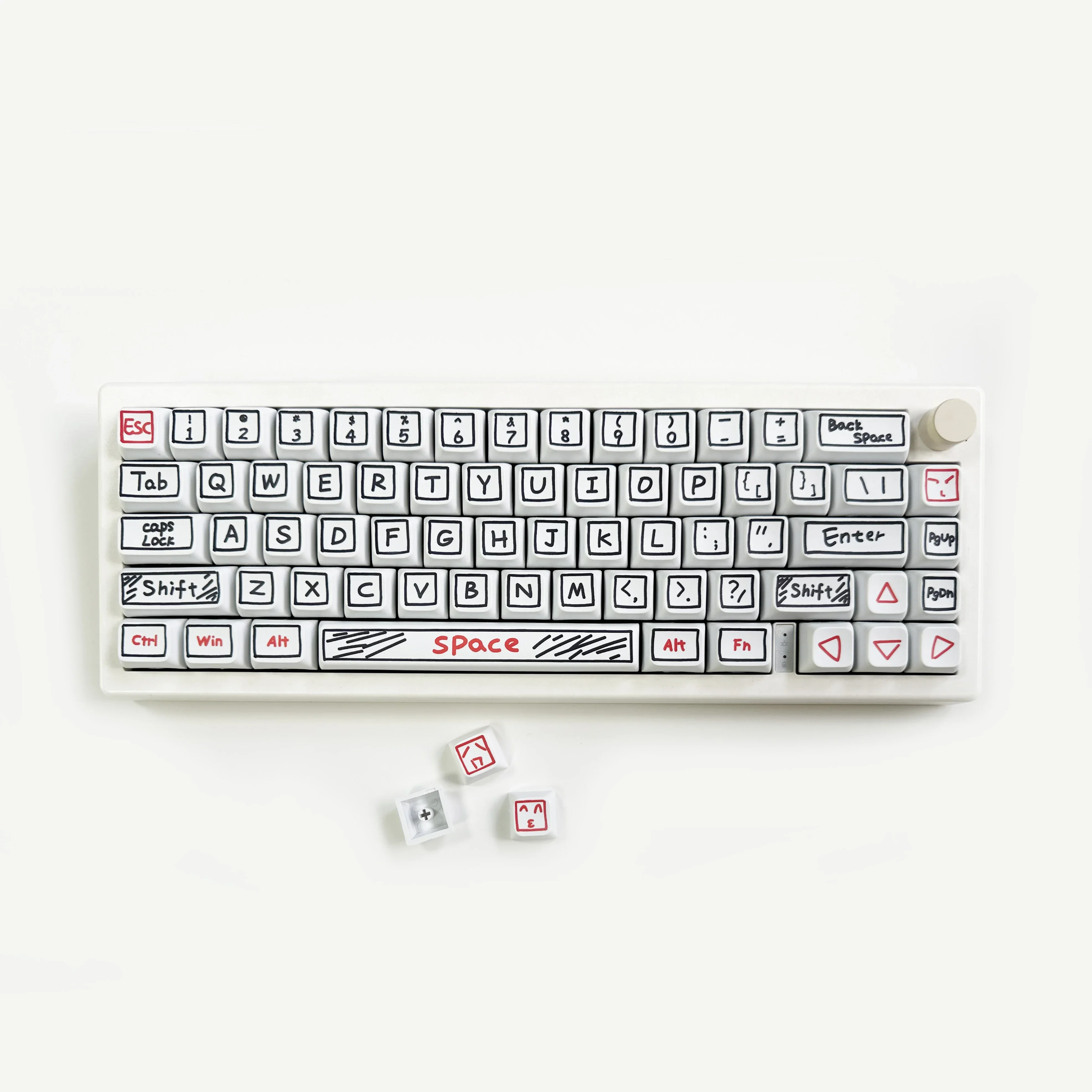 125키 XDA 프로파일 그래피티 테마 키캡 PBT 염료 승화 맞춤형 DIY 키캡 게이밍 기계식 키보드 MX 스위치용