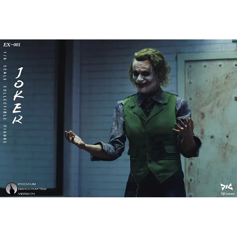 DJ-CUSTOM 1/6 クリミナル ジョーカー EX-001 DJ-CUSTOM EX-001 The Joker Criminal 1/6 Figure Model In
