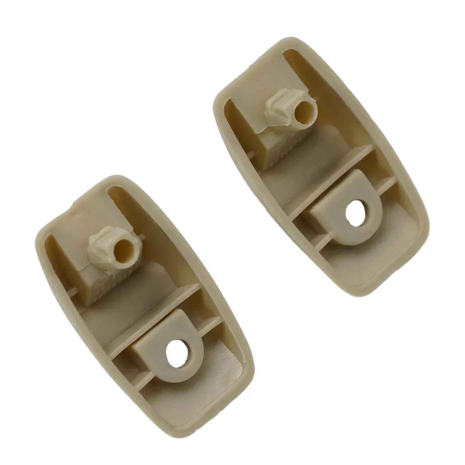 Car Sun Visor Support Clip Retainer Hanger 2pcs Easy-installation Car Interior Sun Visor Bracket Hook For MK1 Beige 191857559