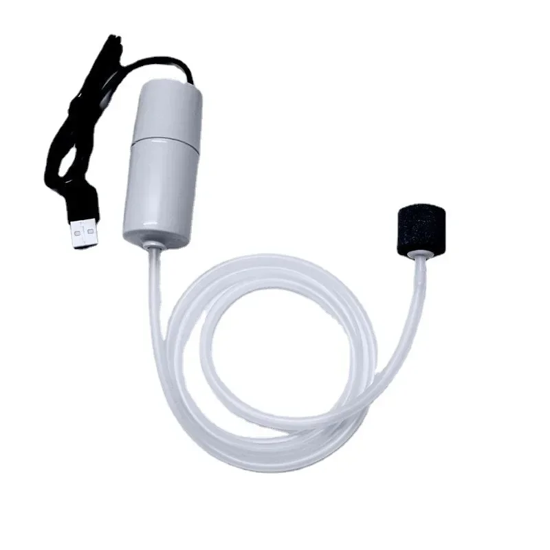 Silent Oxygenator Small Oxygen Pump Portable Mini USB Charging Fish Tank Oxygen Pump Fish Farming Aquarium Supplies End Fragment fish tank oxygen pump aquarium air pump aquarium accessories