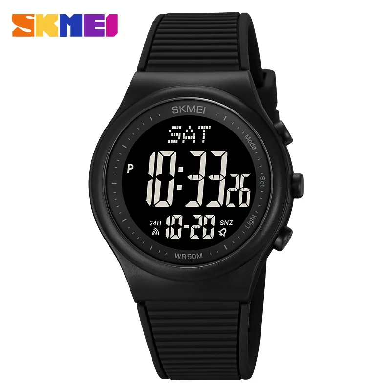 SKMEI 1980 Luxury Mens Waterproof Countdown Wristwatches Military Digital Sport Watch for Men Shockproof Clock Reloj Hombre 1893 2