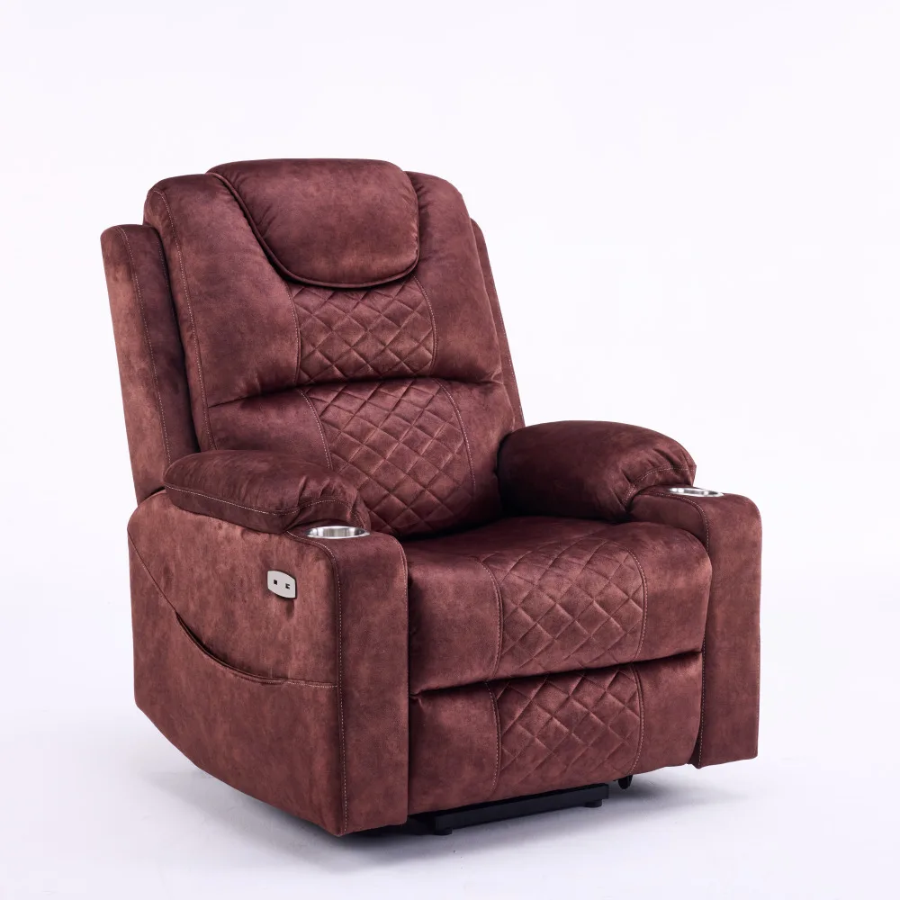 Power Lift Recliner Chair Sofa,Massage and Heat for Big and Tall Elderly