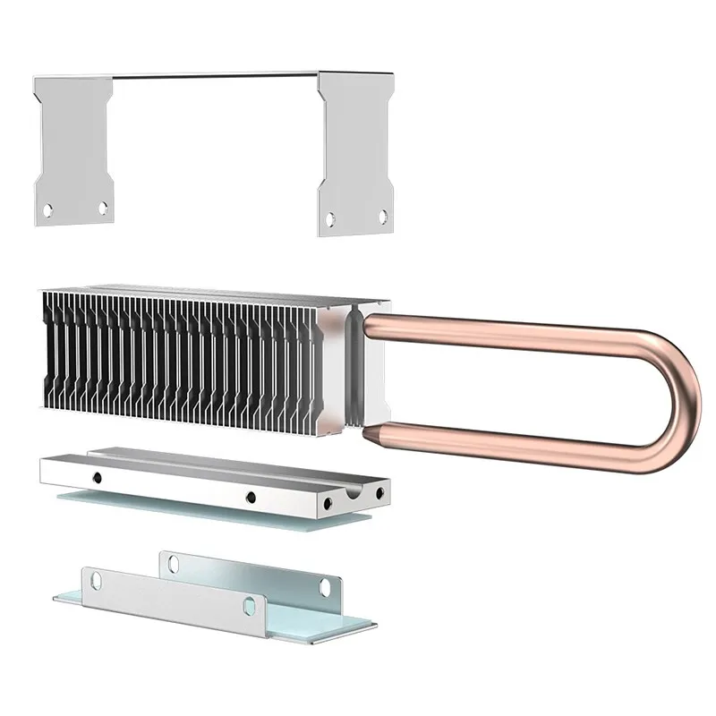 Id-cooling Ssd Radiador com Almofada Térmica Liga de Alumínio Dissipador de Calor de Refrigeração Passiva Dissipador de Estado Sólido Zero-m15 M.2 2280 - Imagem 3
