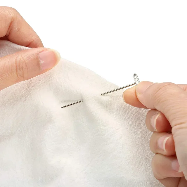 가발 및 창의적 작업을 위한 편리한 T 스테인리스 스틸 핀 고정 디스플레이