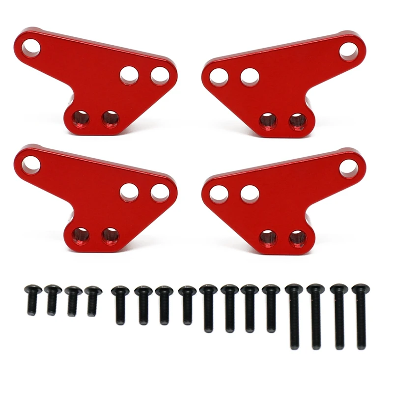 Staffa Di Montaggio Inferiore Dell'Ammortizzatore Anteriore E Posteriore In Metallo Per 1/10 Traxxas Maxx 2.0 V2 89076-4 Kit Di Accessori Widemaxx, Ro