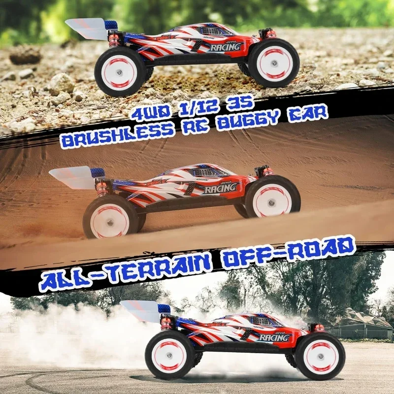 【ジャンク新品】WLtoys 124008 3S 2000mAh ⑨ 1/12 Fast RC Cars WLtoys 124008 2000mah 4x4 3s Brushless RC