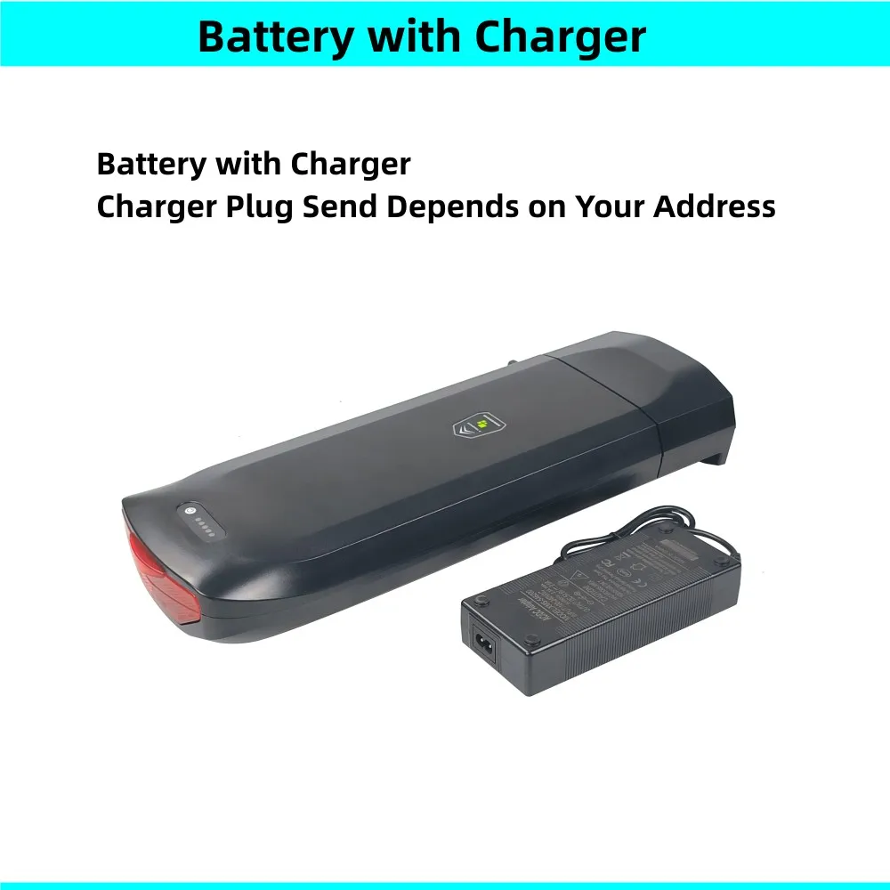 Lithium Battery Pack Electric Bike Battery Case Ebike Battery Connector City Bike Rear Rack Bike Ebike Battery 36V 8.8Ah 10.4Ah 12Ah 13Ah 14Ah 17.5Ah for Toplife E-4600 Pendleton Amigo E-Active E-bike