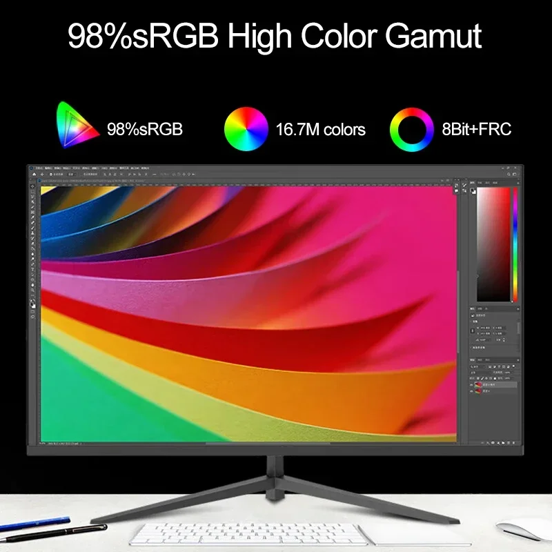 Freesync ǻ ũž ÷ IPS VA Ŀ ũ, HDMI/DP , 27 ġ 240Hz  , 1080P 1920x1080P HDR 98%, SRGB 2MS