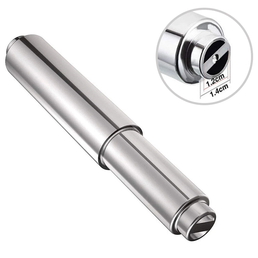 Description Picture 6 of itemToilet Wall Mounted Toilet Roll Holder Bar Tissue Paper Stand Bathroom Storage Toilet Paper Towel Telescopic Roll Paper Holders