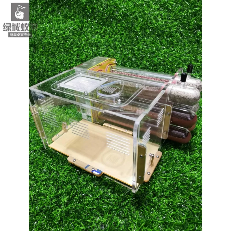 

Гнездо из 6 Пробирок диаметром 30 калибра может быть слоистым и утолщенным с акриловой платой для сохранения искусственных предметов. Pet муравьиные гнезда