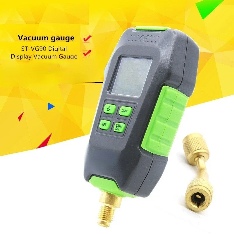 

ST-VG90 Digital Vacuum Gauge Digital Display Electronic High-precision Pressure Counting Display Vacuum Gauge