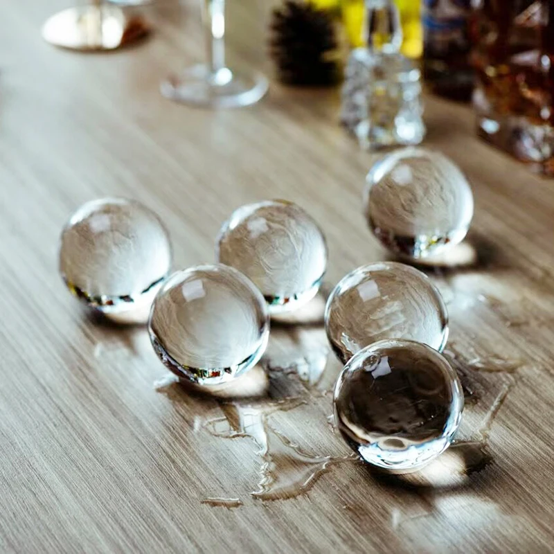 Kitchen Ice Box Round Ice Hockey Mold Whisky Cocktail Vodka Ball Mould Bar Party Kitchen Box Cream Maker Tool