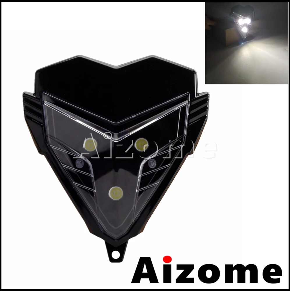 Motorrad Scheinwerfer S2 12V 35W - Universal Halogen Scheinwerfer Für Pit Bike Enduro