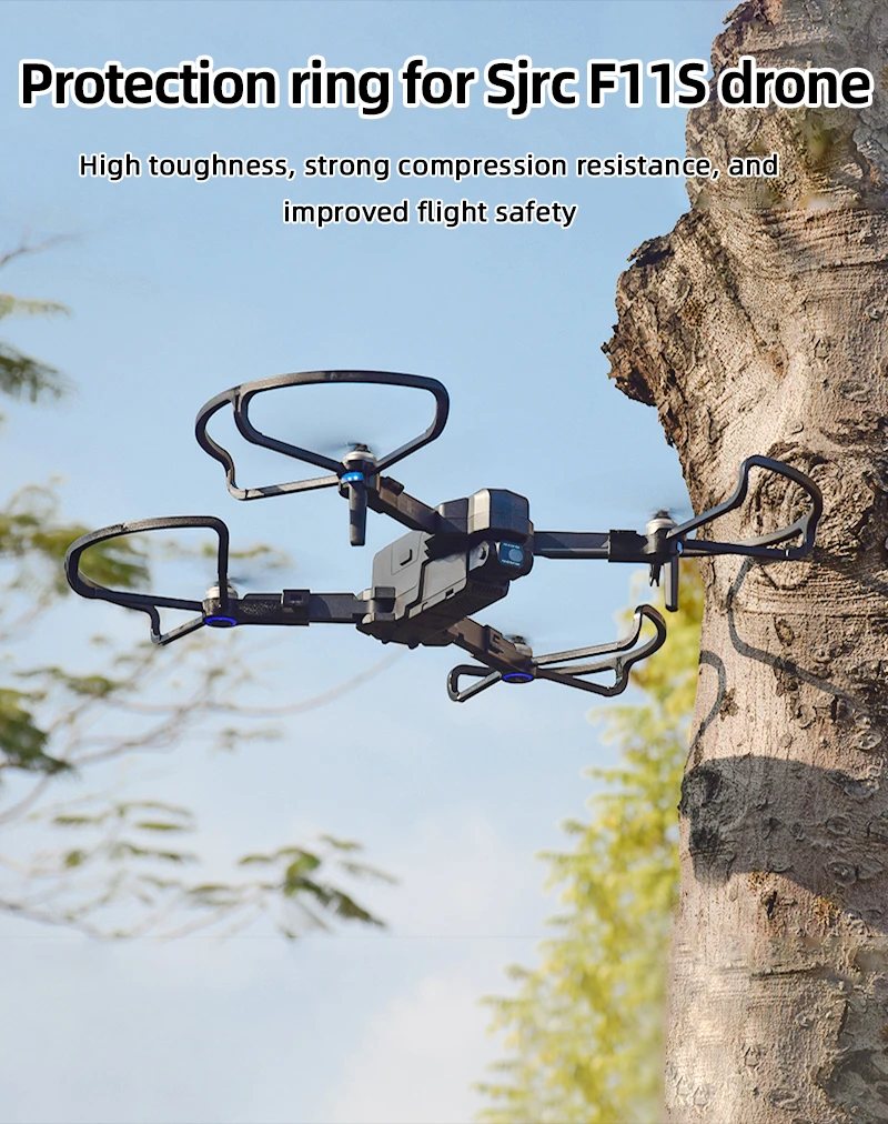 Description Picture 2 of itemSJRC F11S 4K Pro Drone Propeller Protector F11 4K Drones Landing Gear Parking Apron Pad Accessories Yagi Drone Antenna Blades