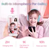 40913-462093.jpg Casque Bluetooth 5.1 avec lumière LED et micro pour enfants, casque chat mignon