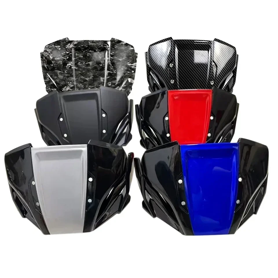 Windschutzscheibe Für Honda CB650R (2019-2022) – Aus Polycarbonat, In Kohlefaser-Optik, Einfache Montage