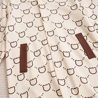 0-18m Newborn Clothing Cute Little Bear Full Print Cotton Comfortable And Soft Spring And Autumn Long Sleeved Baby Jumpsuit 4