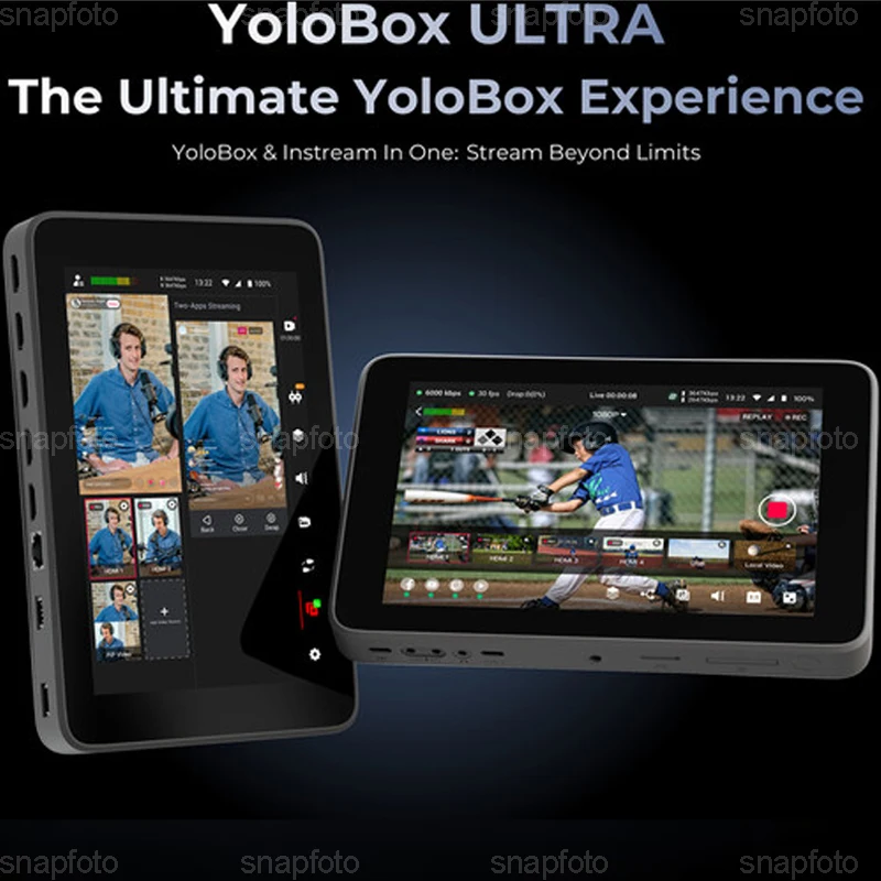 YoloLiv YoloBox Ultra Portable Multicamera Encoder Streamer