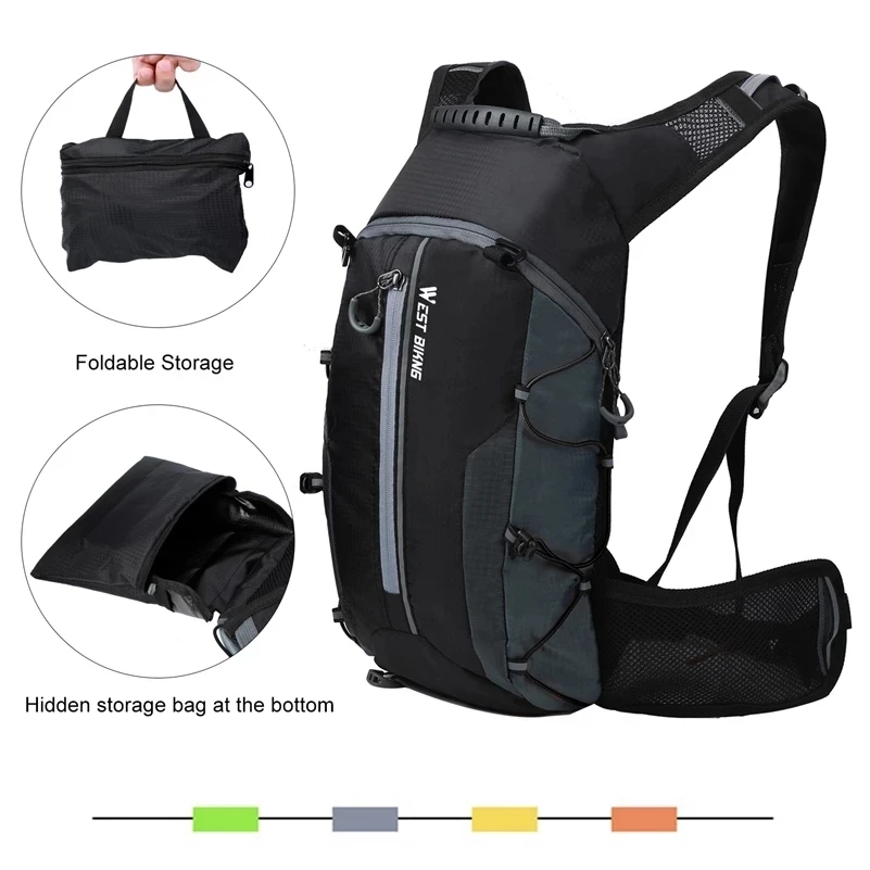 Bike Bag Portable 10L/16L Waterproof Outdoor Backpack