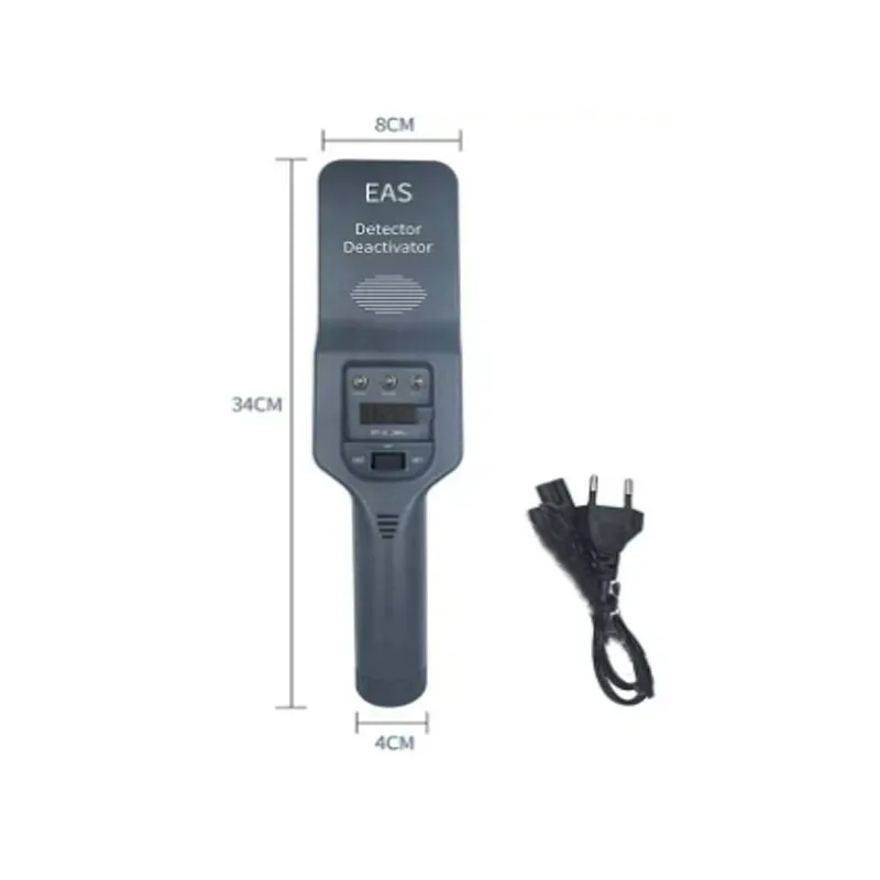 2 in 1 EAS Detector Deactivator 8.2mhz/58khz AM Hard Tag Detecting RF Soft Label Deactivating Handheld for Supermarket Retail