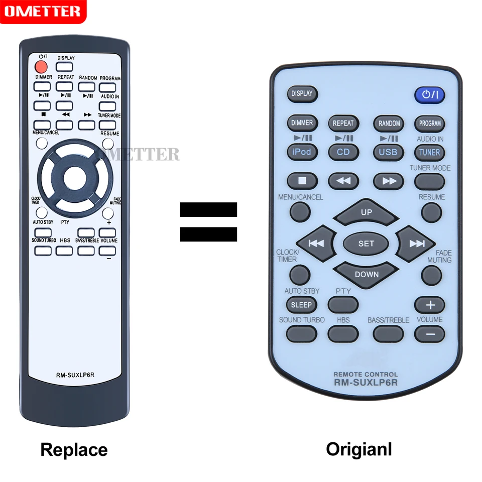 Télécommande JVC RM-SUXGN6R Pour Chaînes HIFI UX-GN6 / UX-GN5, état D'occasion