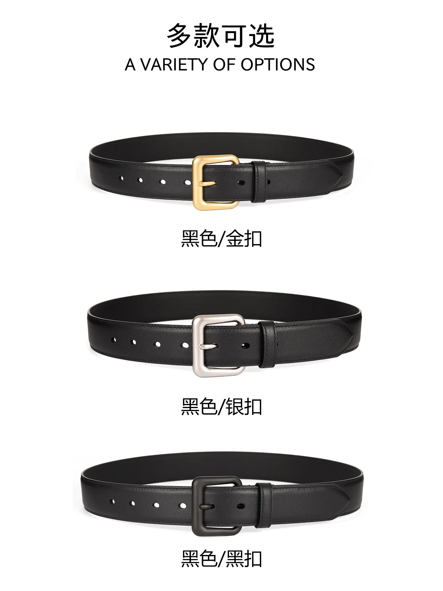 패션 비즈니스 남성 가죽 벨트, 합금 핀 버클, 손으로 짠 여성 스트랩 청바지 캐주얼 바지 꼰 벨트