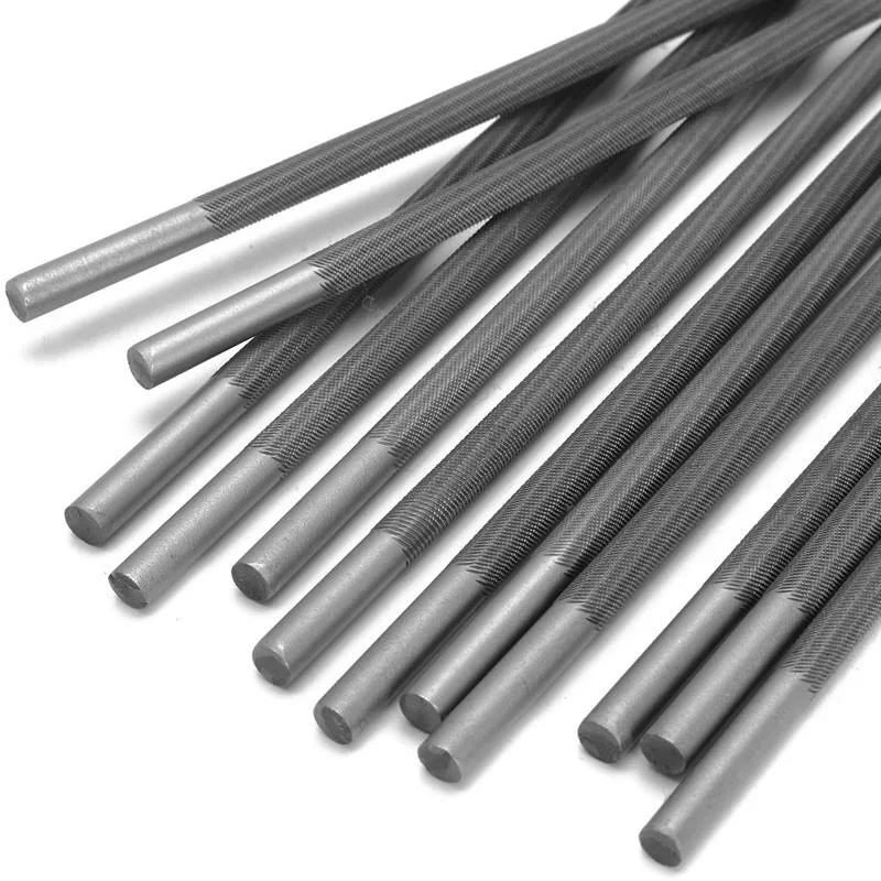 Description Picture 6 of item12 Pieces Chainsaw Round Files 4.8mm for Sharpening Chain Saw Sharpener Usually