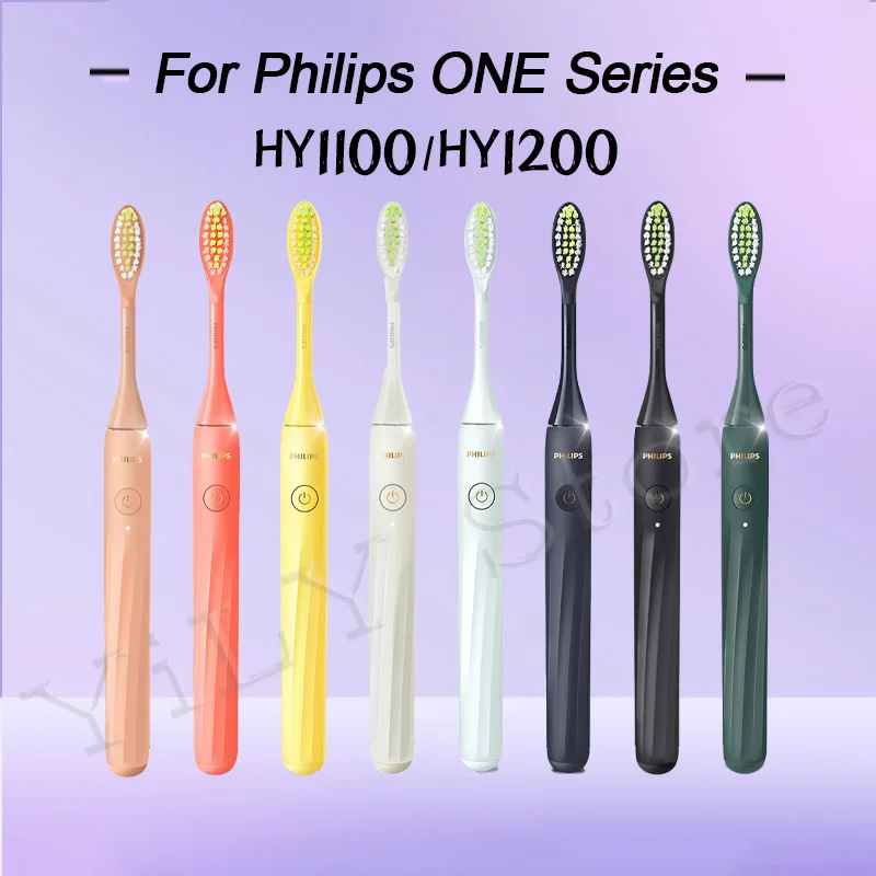 Replacement Toothbrush Heads for One Series HY1100/HX1200 Electric Brush Heads BH1022/1000 Series Vacuum Nozzle With Caps Gift 2