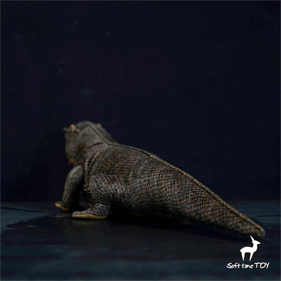 Komodo Dragon High Fidelity Anime Cute Plushie Iguana Gaint Lizard Plush Toys Lifelike Animals Simulation Stuffed Doll Kawai Toy 4