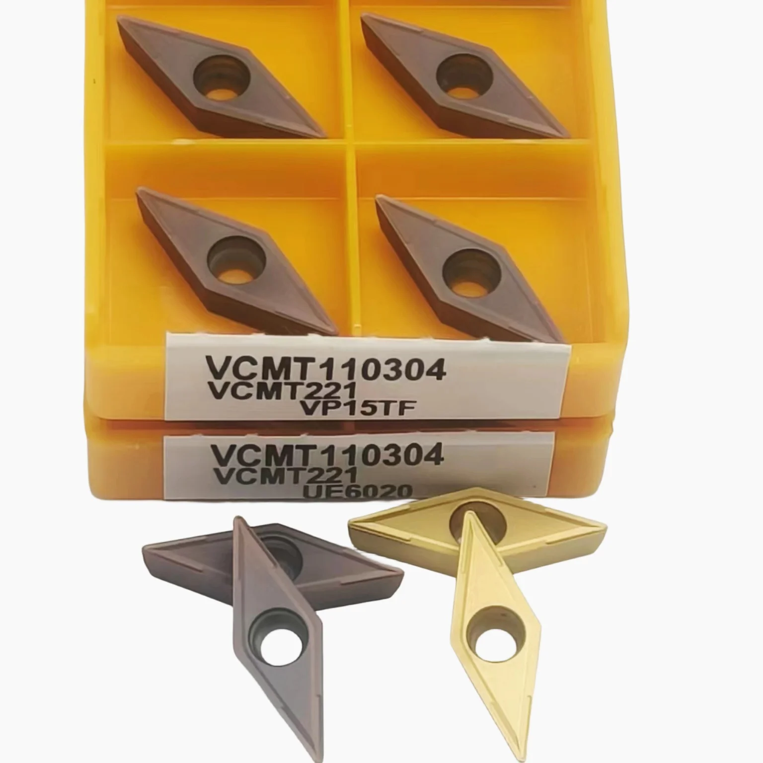 

VCMT110304 VCMT221 VP15TF/UE6020 CNC tool stainless steel carbide turning tool CNC lathe tool