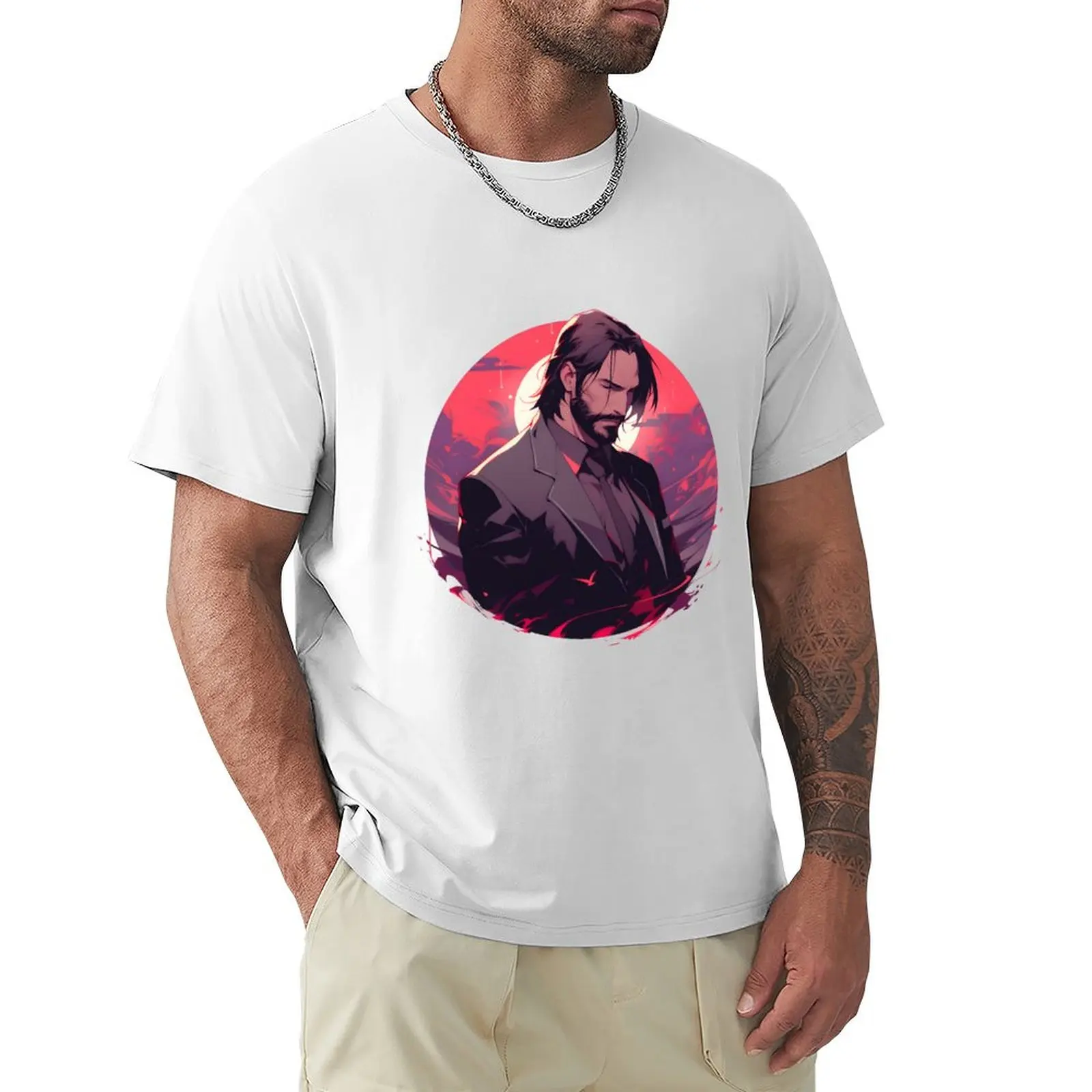 

The Baba Yaga T-shirt vintage clothes blacks heavyweights for a boy men clothing