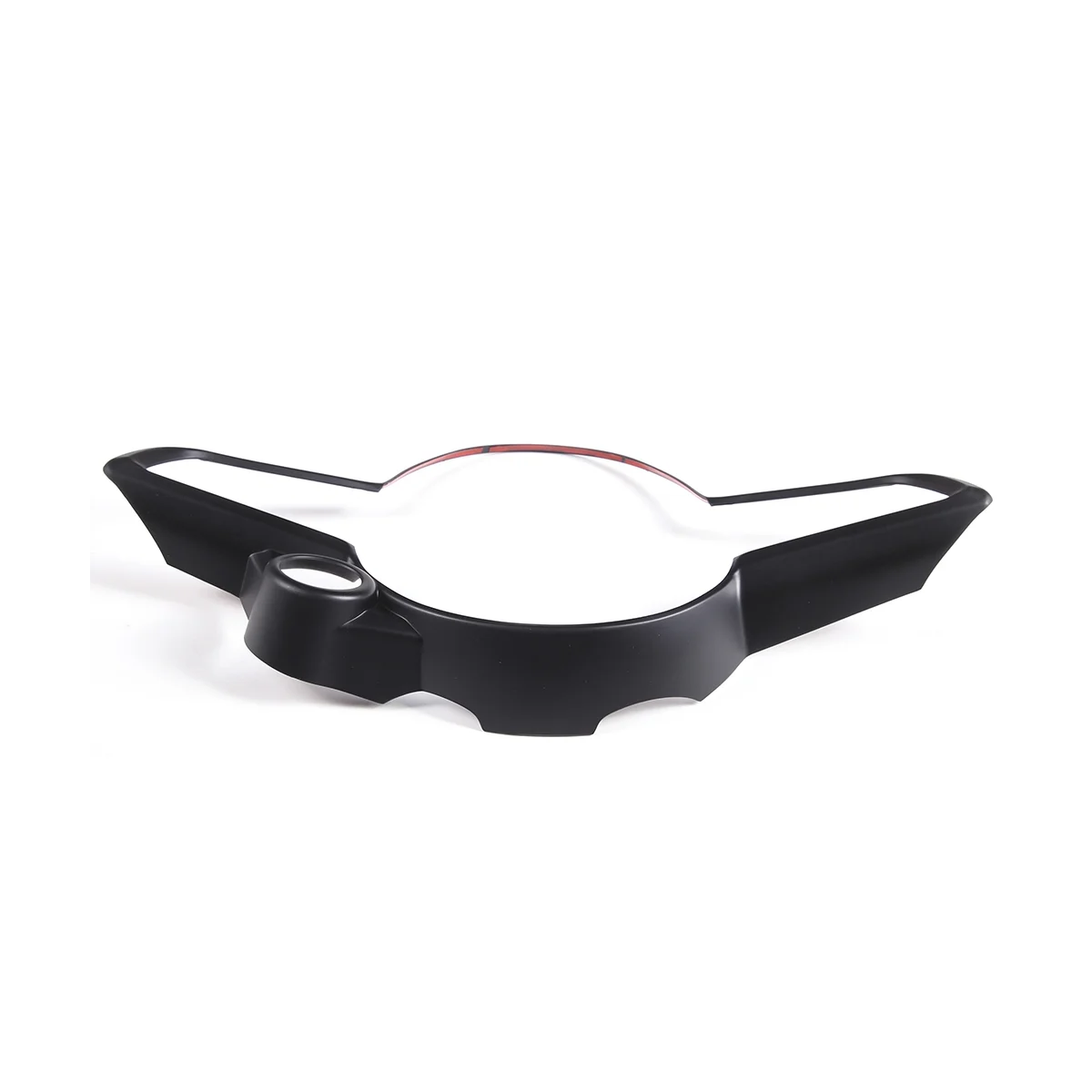 

Car Steering Wheel Button Cover Sticker Dumb Black Interior Trim for 2020-2022 Alfa Romeo Giulia/Stelvio