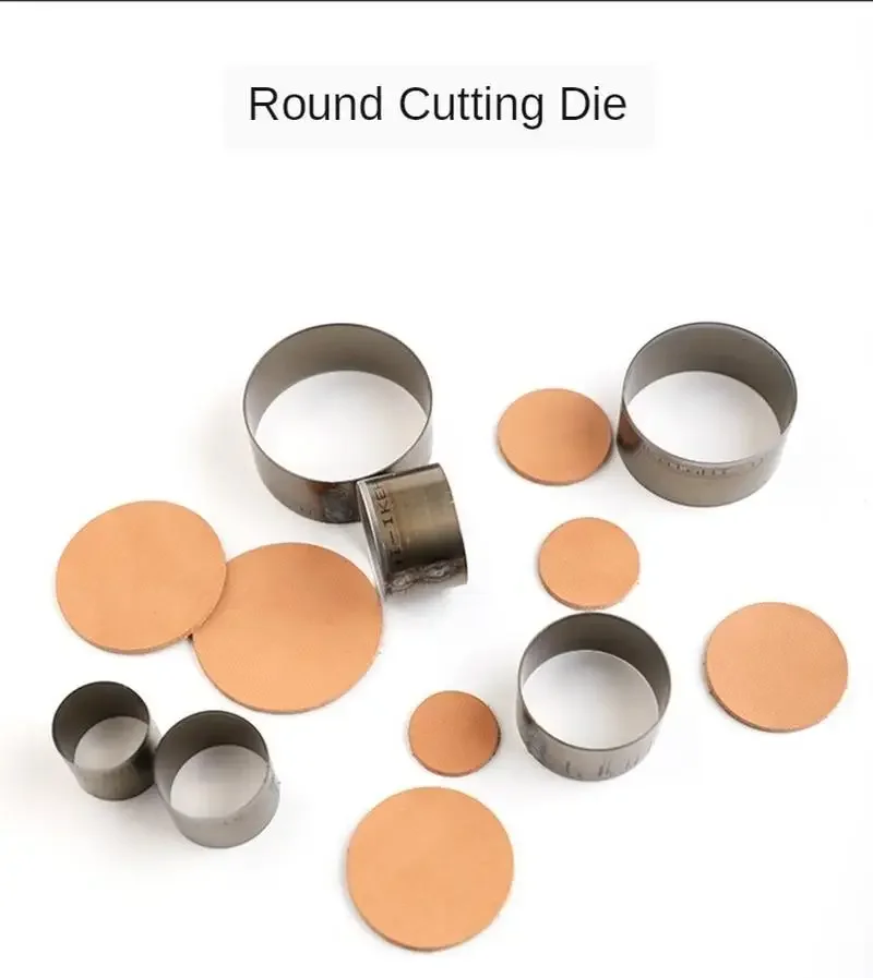 7pc/SET Leather Round Cutter Die Circle Bell Die Knife Template Cutting Punching Tool Leather Craft Punch Mold 7sizes leather tools leather craft tool kit leather craft tools leather craft tool leather punches