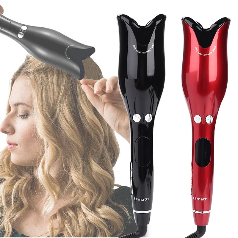 Automatic Curling Iron Hair Curler Wand Curl 1 Inch Rotating Magic Hair Curling Iron Salon Tools Titanium Ceramic Curlers