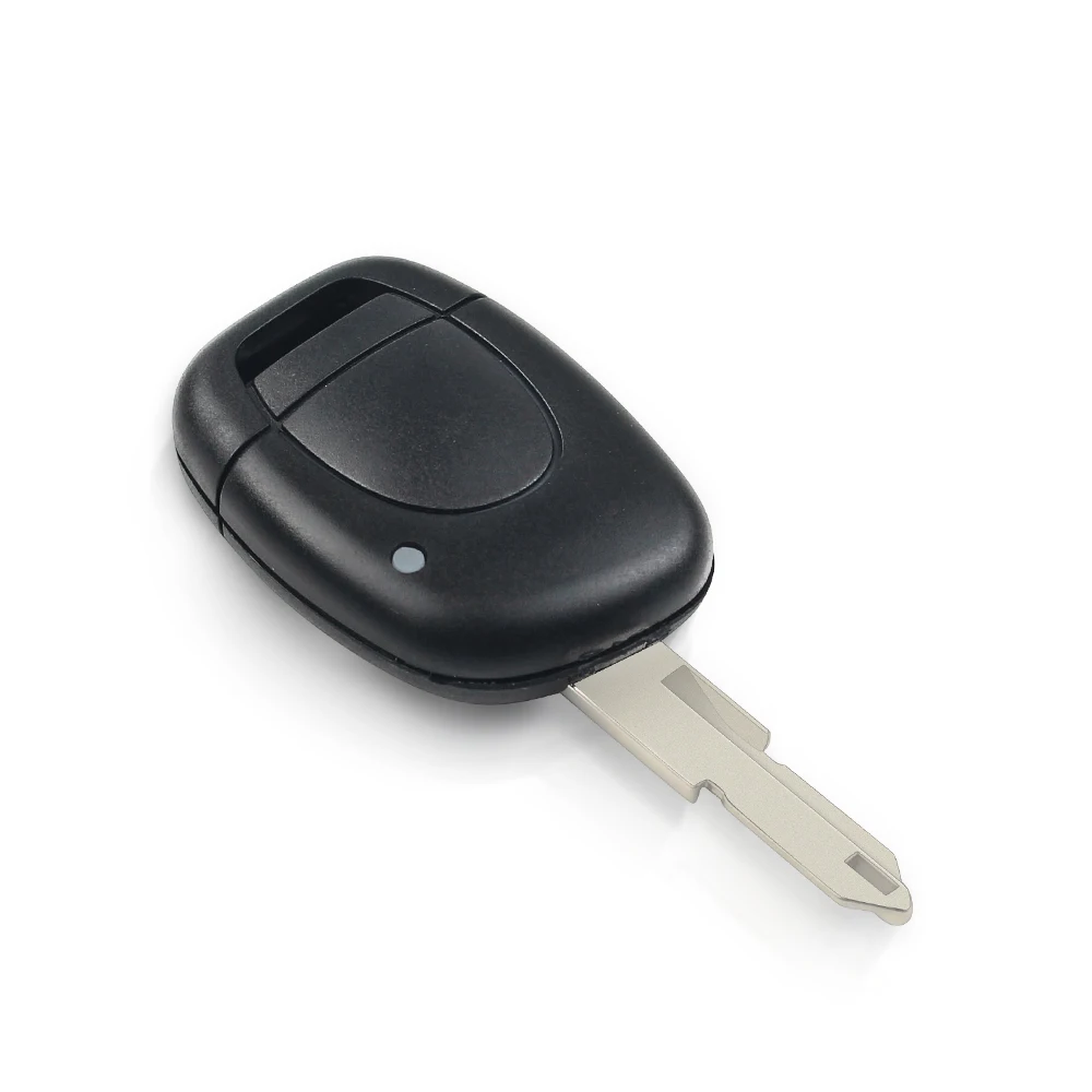 Car key shell car remote key car key key shell 1 Button 433Mhz Car remote key Fit For Renault Clio Master Twingo Kangoo Uncut NE73 VAC102 Blade ID46 PCF7946 Chip shell