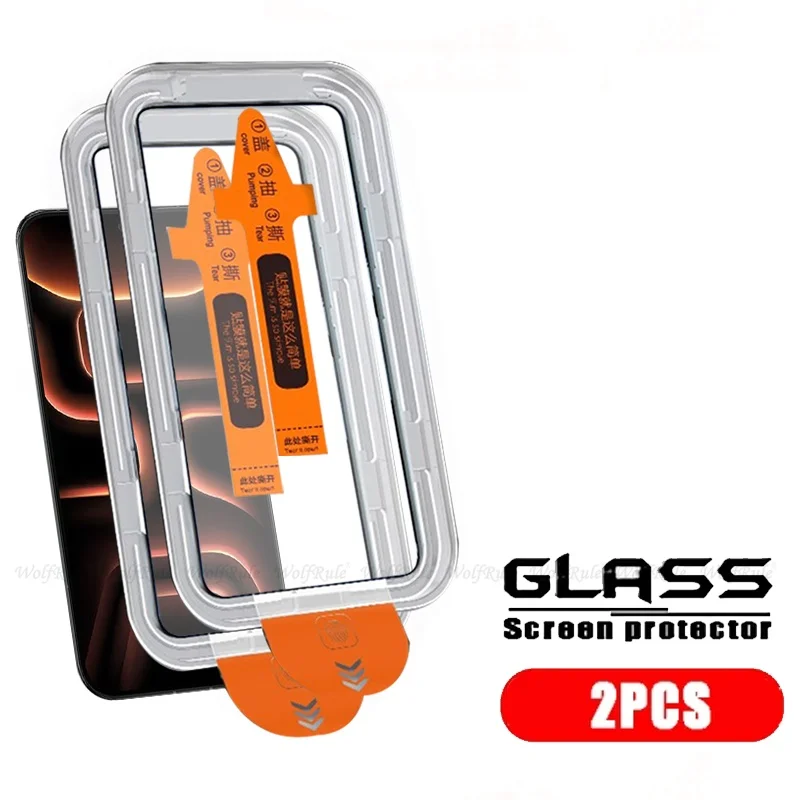 Premium Tempered Glass Screen Protector - 9H HD Dust-Free, Multiple Pack Options