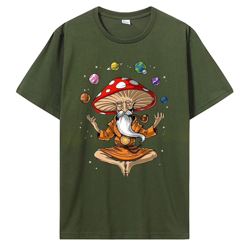 Tシャツ・カットソー [Lovemushroom] Wave Mushroom T-shirt S669f33ec3c3c4e19b1406d24cc5c9