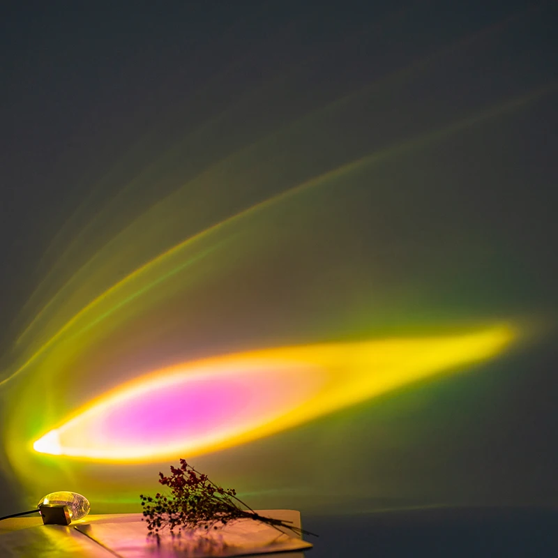 LED Table Lamp Crystal Egg-shaped 4 Colors Light Interior Home Desktop Decorative Light USB PIug Living Room Bedroom Bedside