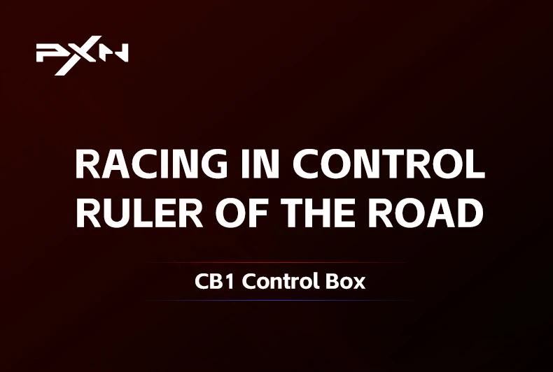 PXN CB1 Simulator Race Central Control Box Multifunctional Keys Control Box RGB