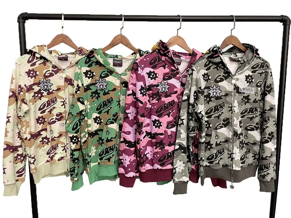 Bluza z kapturem Glo Gang The Glory Full Zip - AliExpress