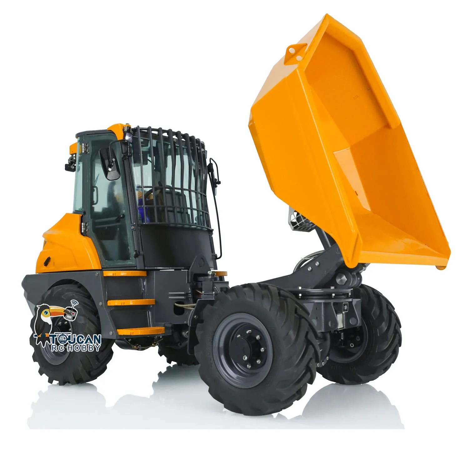 1/14 LESU 4X4 RC Hydraulic Articulated Dumper 6Mdx Remote Control Tipper Assembled Painted Toucanhobby Toys Boys Car Thzh1398 3