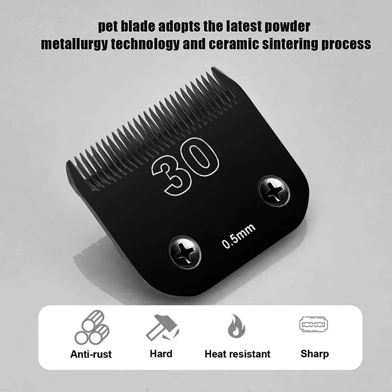 Pet Dog Grooming Clipper Blade Set for Wahl etc