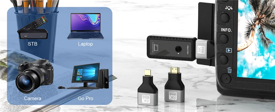 5GHz Wireless HDMI Transmitter Receiver 4K 30Hz 1080P HDMI Wireless Video Transm