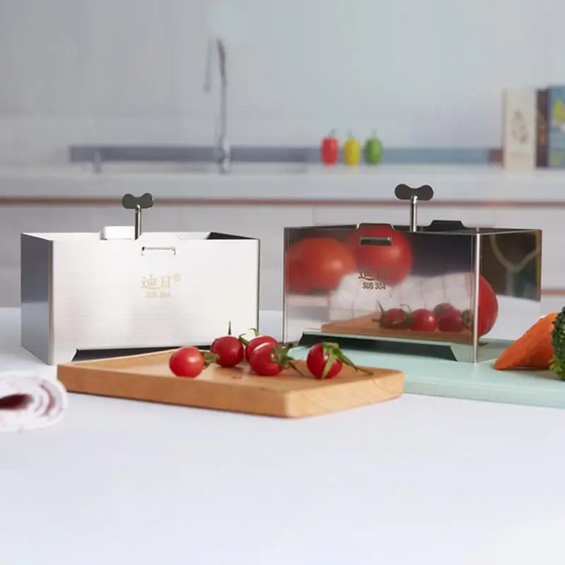 Générique Paneer Maker, 16,3 x 10,5 x 9,5 cm, extra stevig, Nederlands Mold, Roestvrij Staal Cottage Press Creator, Herbruikbare Keukengerei, Stevige Paneer Press voor Compressed Cheese