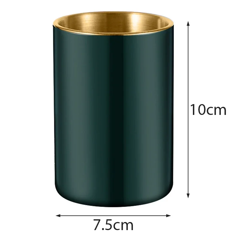 Round Windproof Stainless Steel Smokeless Cigar Ashtray Terrace Indoor Portable Ashtray